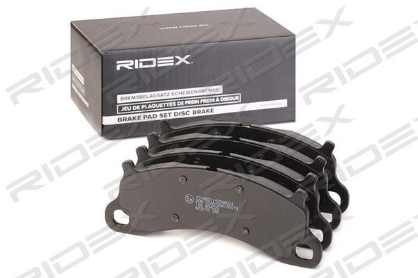 Ridex 402B1177 Brake Pad Set, disc brake 402B1177