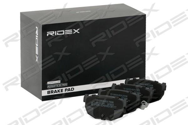 Ridex 402B0899 Brake Pad Set, disc brake 402B0899