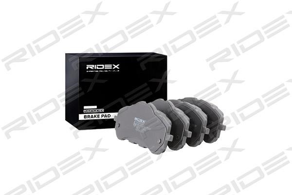 Ridex 402B1009 Brake Pad Set, disc brake 402B1009