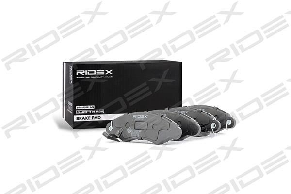 Ridex 402B0387 Brake Pad Set, disc brake 402B0387
