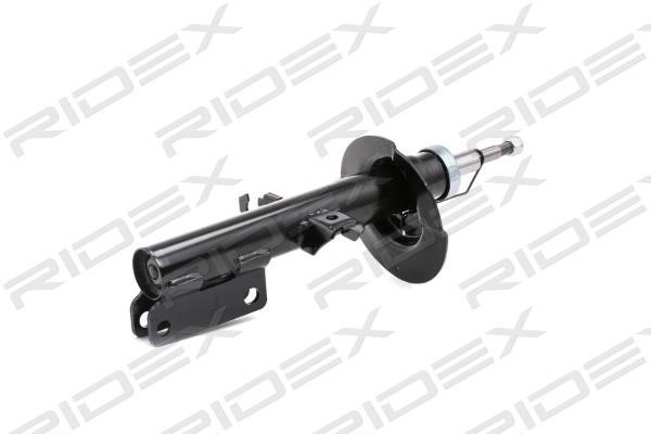 Front oil and gas suspension shock absorber Ridex 854S1878