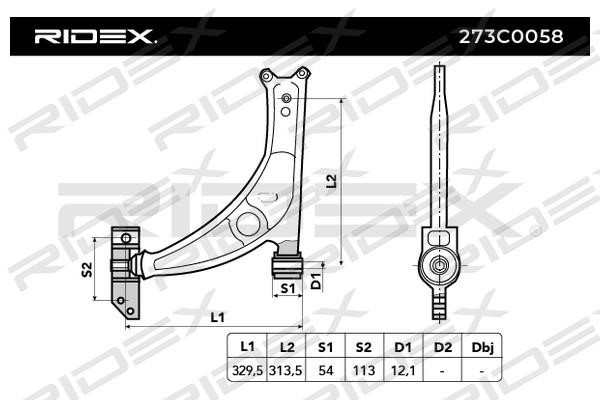 Buy Ridex 273C0058 at a low price in United Arab Emirates!