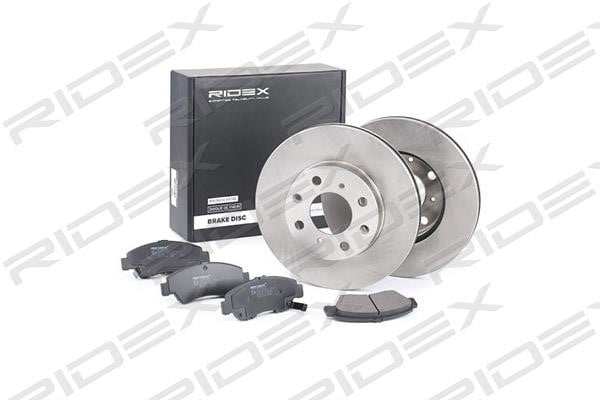 Ridex 3405B0150 Front ventilated brake discs with pads, set 3405B0150