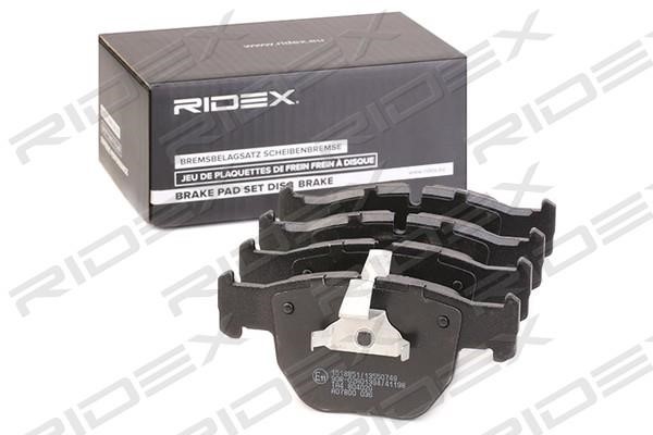 Ridex 402B1220 Brake Pad Set, disc brake 402B1220