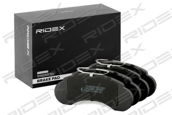 Ridex 402B1410 Brake Pad Set, disc brake 402B1410