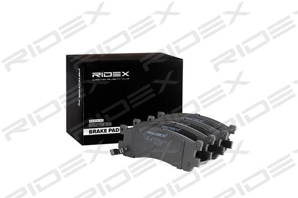 Ridex 402B1027 Brake Pad Set, disc brake 402B1027