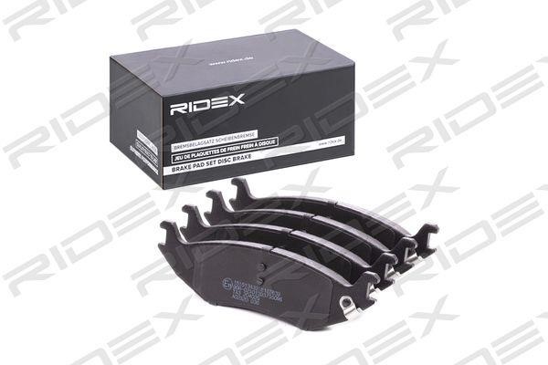 Ridex 402B1025 Brake Pad Set, disc brake 402B1025