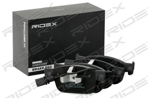 Ridex 402B1318 Brake Pad Set, disc brake 402B1318