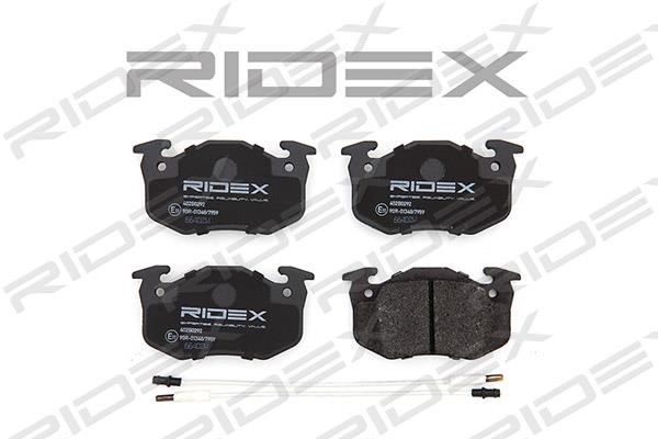 Ridex 402B0292 Brake Pad Set, disc brake 402B0292