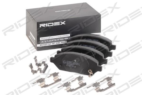 Ridex 402B1288 Brake Pad Set, disc brake 402B1288