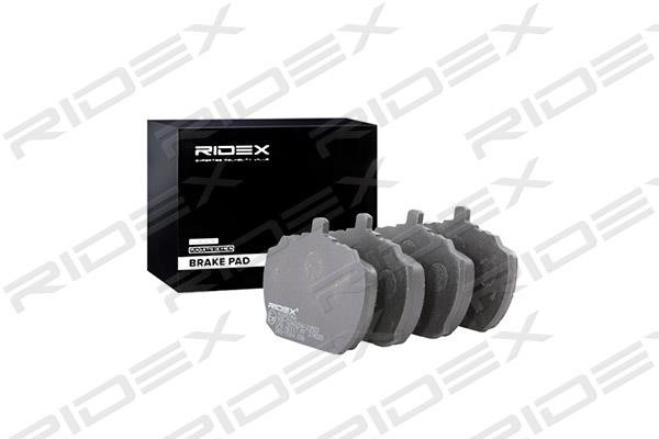 Ridex 402B0966 Brake Pad Set, disc brake 402B0966