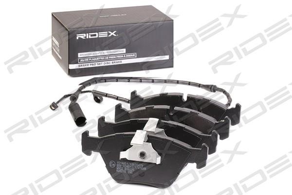 Ridex 402B1312 Brake Pad Set, disc brake 402B1312