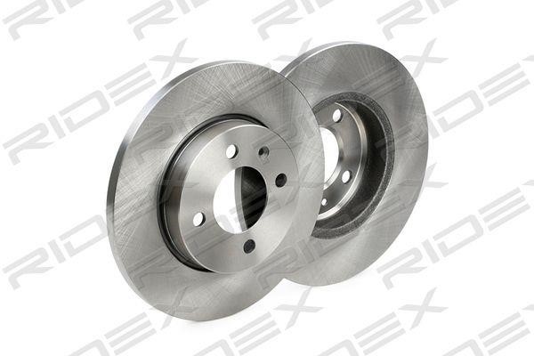 Ridex Brake discs with pads front non-ventilated, set – price