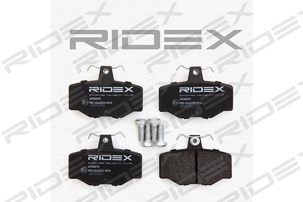 Ridex 402B0075 Brake Pad Set, disc brake 402B0075