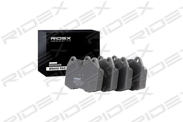 Ridex 402B0490 Brake Pad Set, disc brake 402B0490