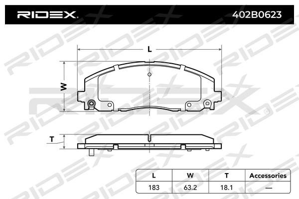 Buy Ridex 402B0623 at a low price in United Arab Emirates!