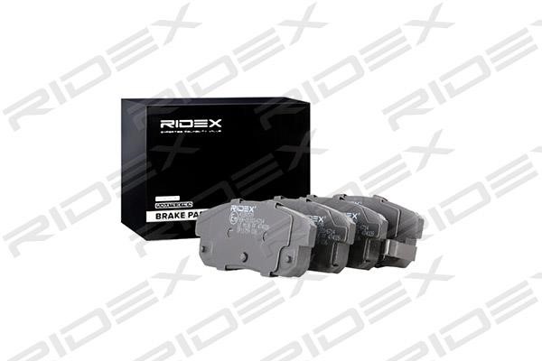 Ridex 402B0539 Brake Pad Set, disc brake 402B0539