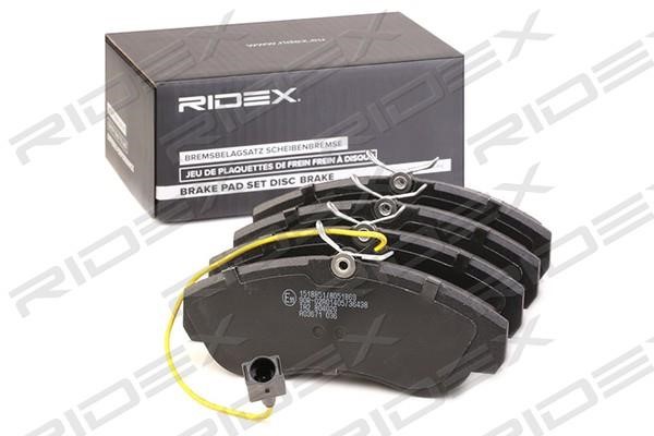 Ridex 402B0835 Brake Pad Set, disc brake 402B0835