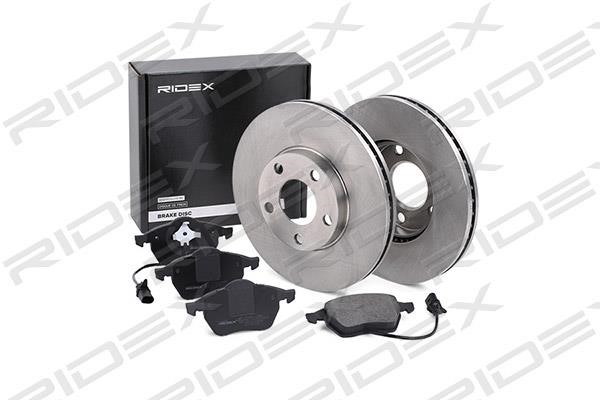 Ridex 3405B0041 Front ventilated brake discs with pads, set 3405B0041