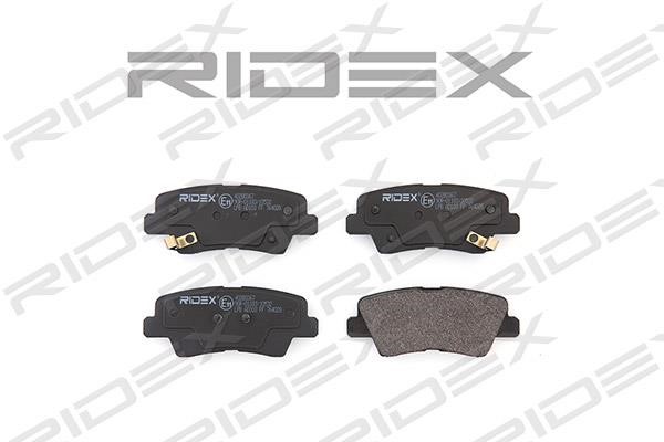 Ridex 402B0367 Brake Pad Set, disc brake 402B0367