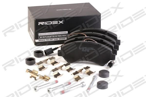 Ridex 402B1135 Brake Pad Set, disc brake 402B1135