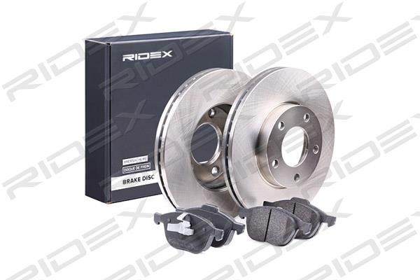 Ridex 3405B0171 Front ventilated brake discs with pads, set 3405B0171