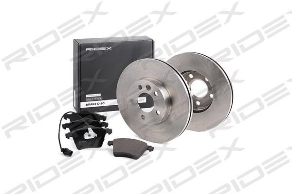 Ridex 3405B0083 Front ventilated brake discs with pads, set 3405B0083
