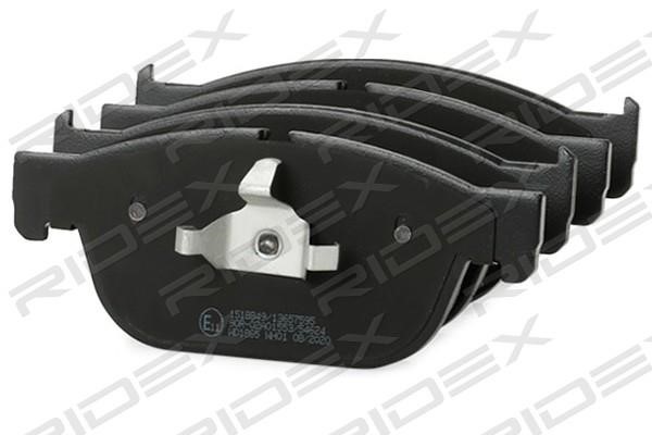 Brake Pad Set, disc brake Ridex 402B1322