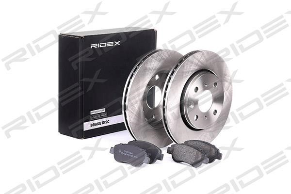 Ridex 3405B0021 Front ventilated brake discs with pads, set 3405B0021