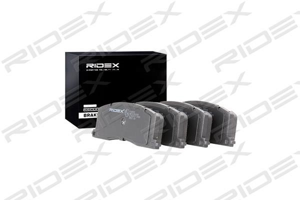 Ridex 402B0593 Brake Pad Set, disc brake 402B0593