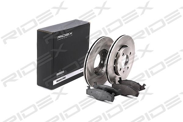 Ridex 3405B0069 Front ventilated brake discs with pads, set 3405B0069