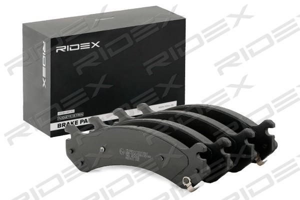 Ridex 402B1173 Brake Pad Set, disc brake 402B1173