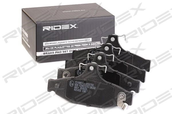 Ridex 402B1226 Brake Pad Set, disc brake 402B1226