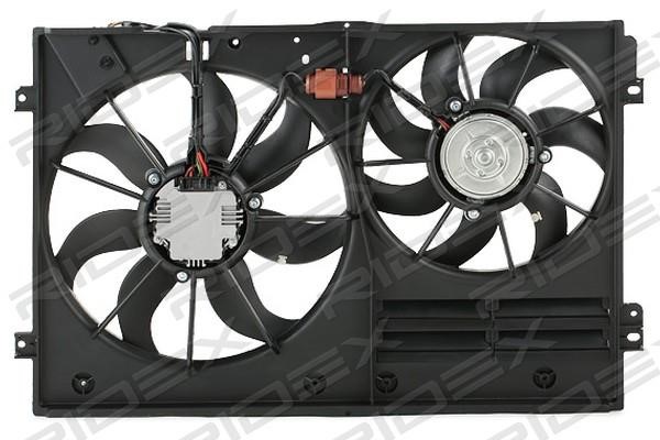 Hub, engine cooling fan wheel Ridex 508R0162