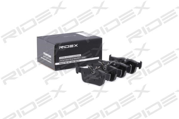 Ridex 402B1072 Brake Pad Set, disc brake 402B1072