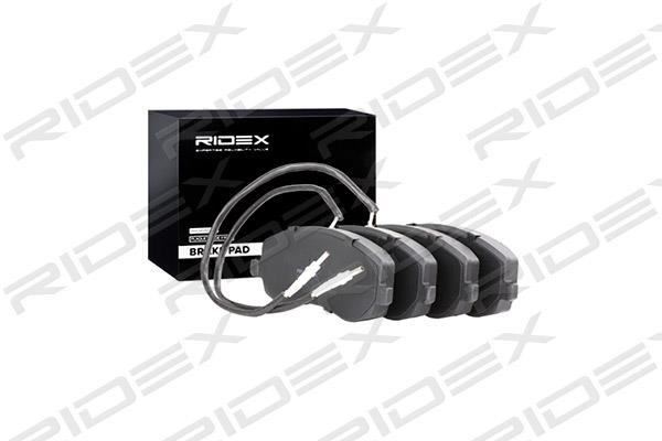 Ridex 402B0596 Brake Pad Set, disc brake 402B0596