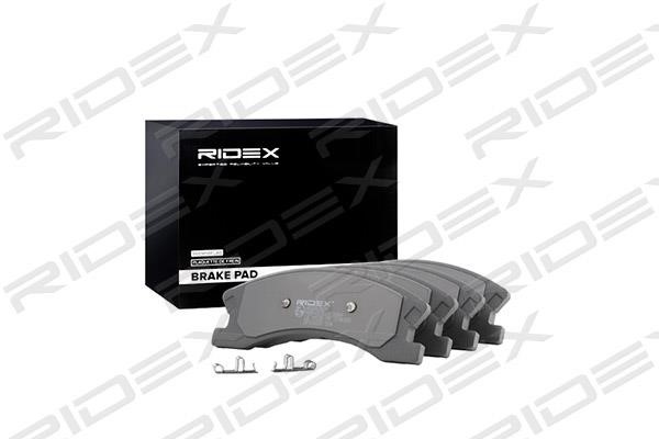 Ridex 402B0304 Brake Pad Set, disc brake 402B0304