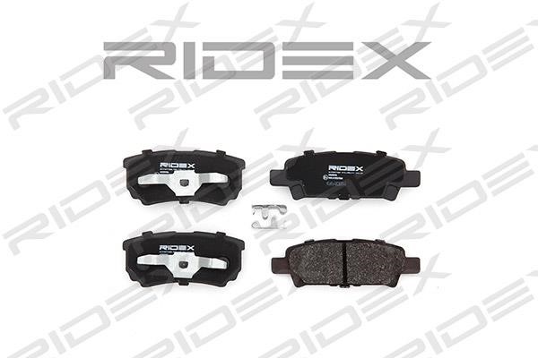 Ridex 402B0106 Brake Pad Set, disc brake 402B0106