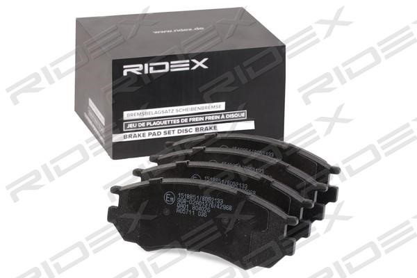 Ridex 402B0967 Brake Pad Set, disc brake 402B0967