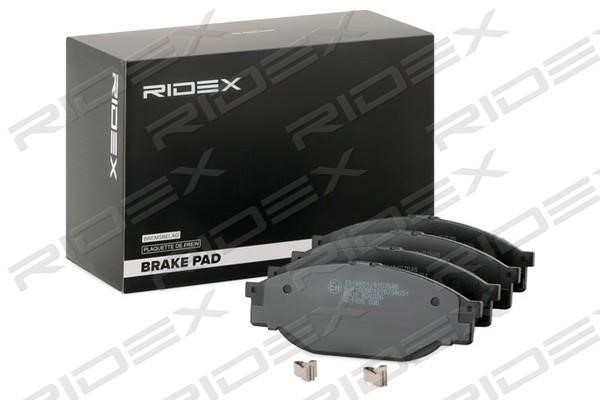 Ridex 402B1023 Brake Pad Set, disc brake 402B1023