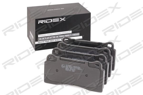 Ridex 402B1108 Brake Pad Set, disc brake 402B1108