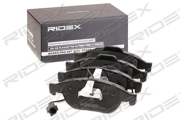 Ridex 402B1314 Brake Pad Set, disc brake 402B1314