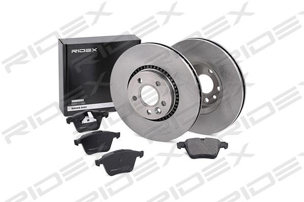 Ridex 3405B0170 Front ventilated brake discs with pads, set 3405B0170