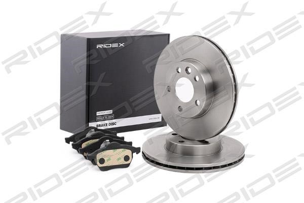 Ridex 3405B0364 Front ventilated brake discs with pads, set 3405B0364