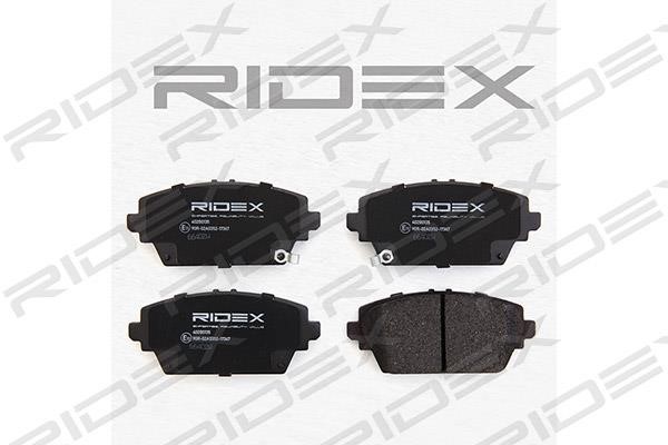 Ridex 402B0135 Brake Pad Set, disc brake 402B0135
