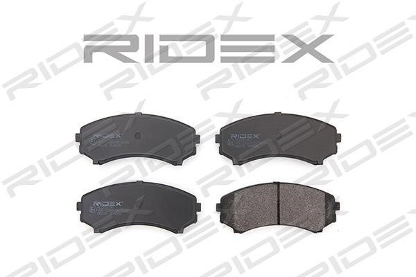 Ridex 402B0186 Brake Pad Set, disc brake 402B0186