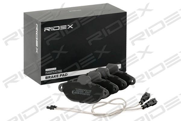 Ridex 402B1348 Brake Pad Set, disc brake 402B1348