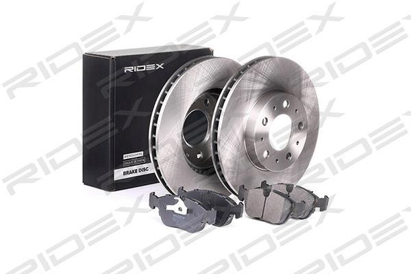Ridex 3405B0106 Front ventilated brake discs with pads, set 3405B0106
