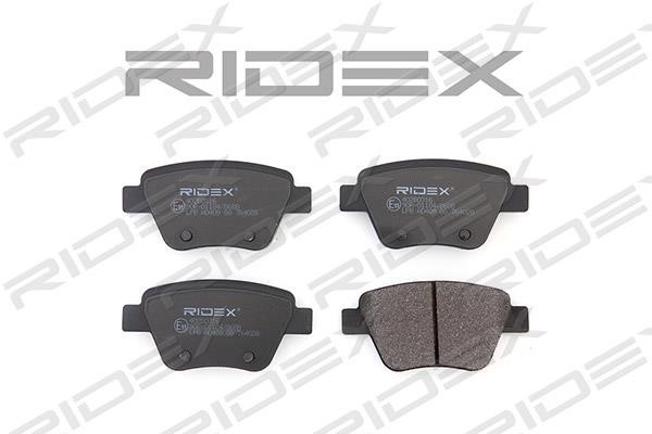 Ridex 402B0316 Brake Pad Set, disc brake 402B0316
