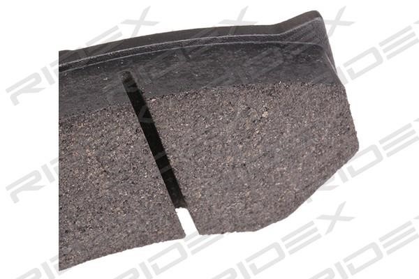 Brake Pad Set, disc brake Ridex 402B1076